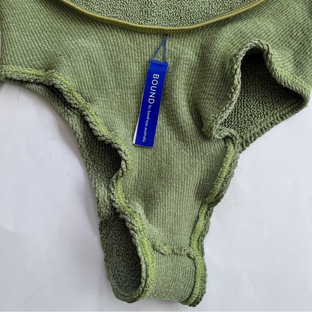 BOUND by Bond-Eye Low Palace Green One Piece Swimsuit One Size - Picture 11 of 14